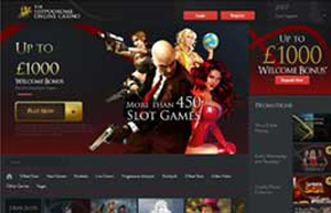 Hippodrome Casino website