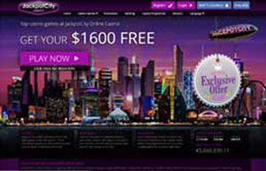 JackpotCity Casino website